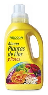 ABONO PLANTAS DE FLOR Y ROSAS 1 L