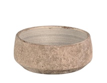BOWL GREA 24X13 CM TAUPE